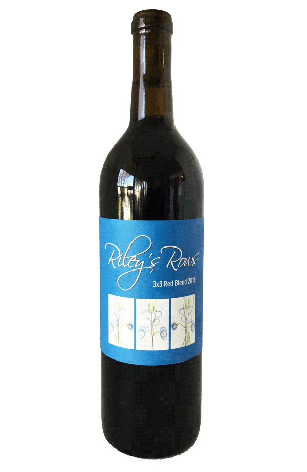 Product Image for Riley's Rows 2018 "3x3" Red Blend